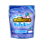 Millions Rope Bites Blueberry Mylar Bags / Cali Packs / Edibles Packaging