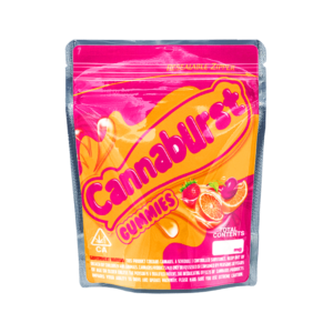 Cannaburst Gummies Mylar Bags / Cali Packs / Edibles Packaging