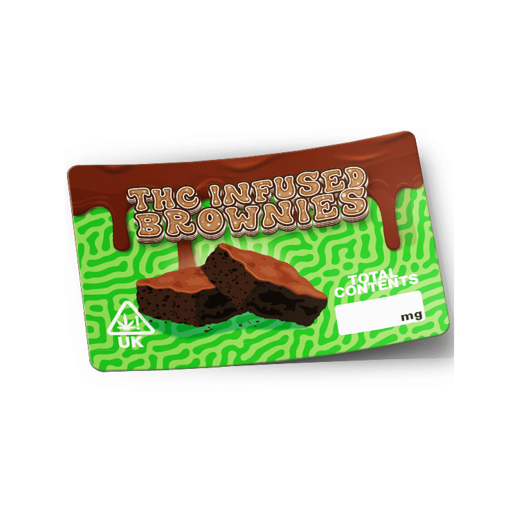 Infused Brownies Edible Labels