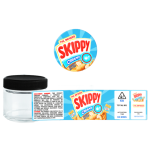 Skippy Peanut Butter Glass Jars